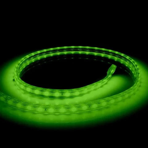LED Strip 1 - 50 meter Groen 220v IP65