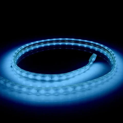 LED Strip 1 - 50 meter Blauw 220v IP65