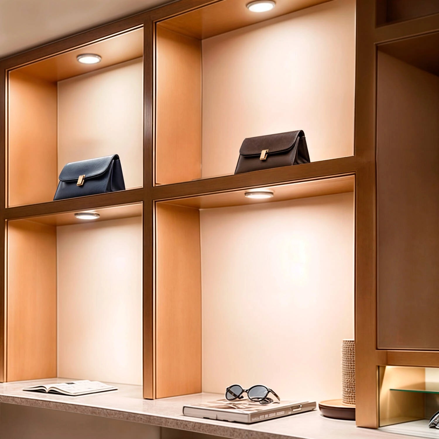 Opbouwspot 12V LED 3W DC Campers Caravan 2700k