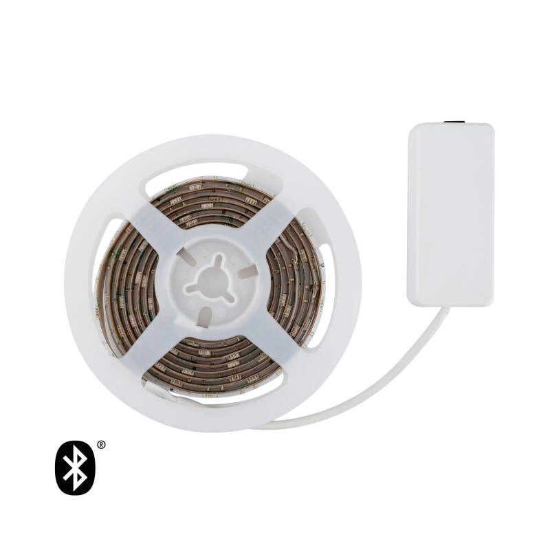Led strip RGB 12V DC smart bluetooth met voeding (2 meter)