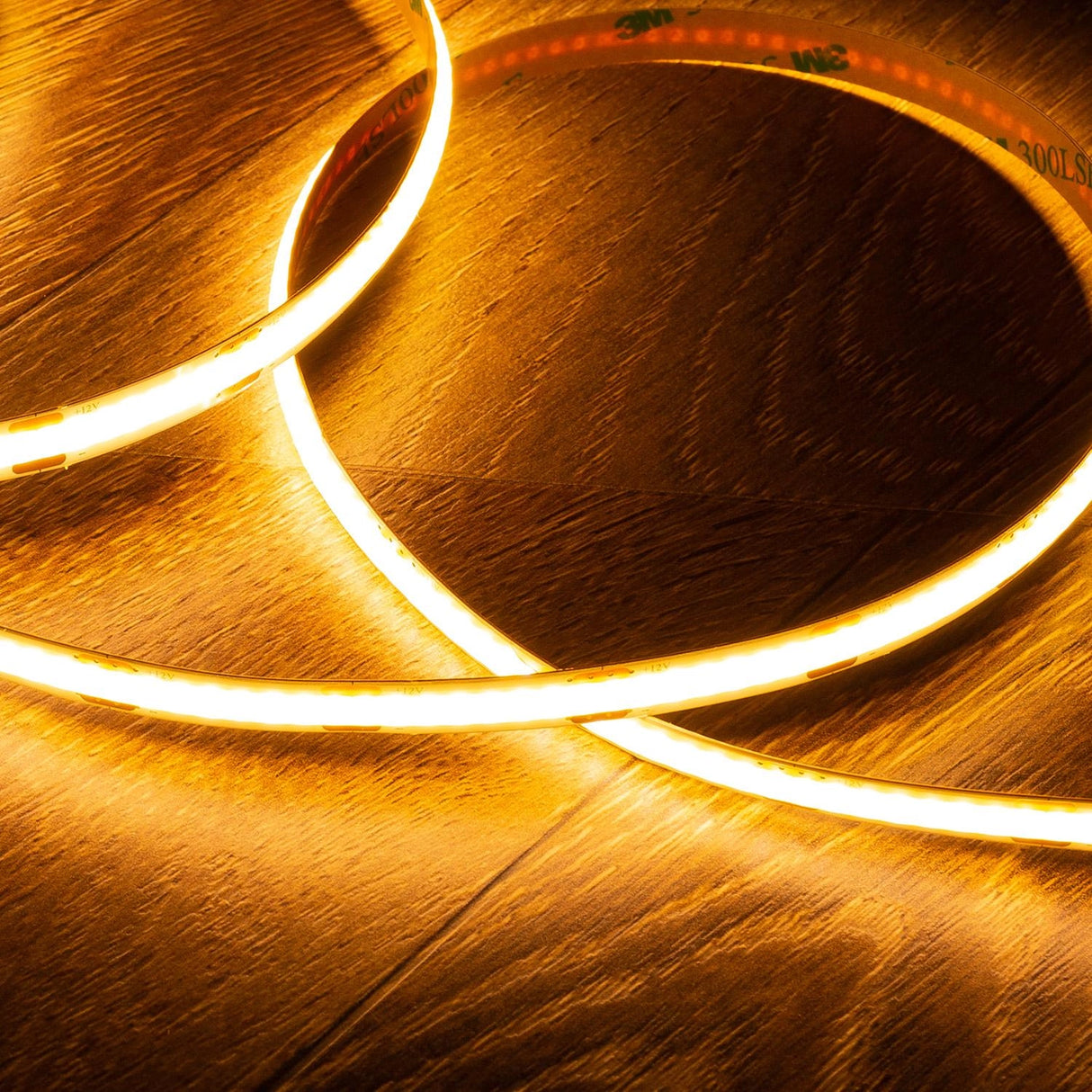 Led strip 12V 2200K (super warm wit) knippen elke 2.5cm - 5 meter lengte (dimbaar)