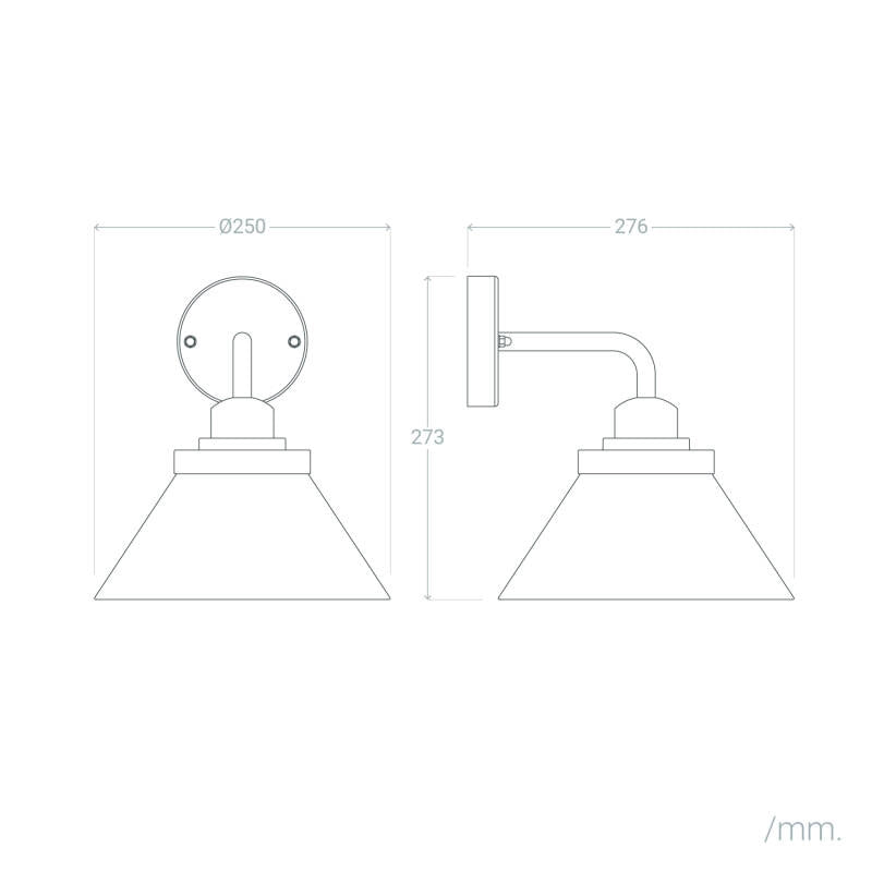 Buitenlamp groen e27 fitting zwart metaal IP44