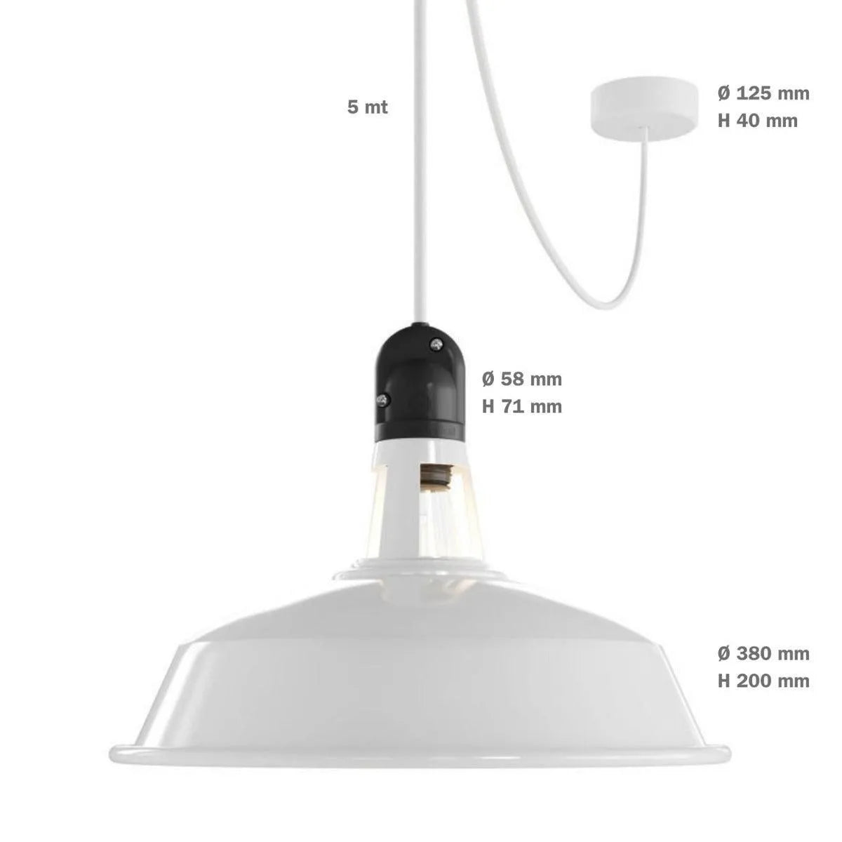 Hanglamp voor buiten led lamp ip65 led lamp fitting