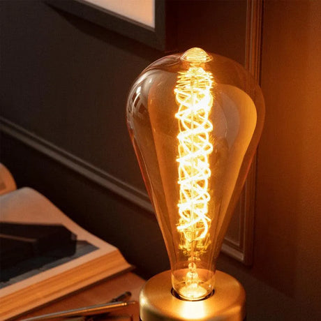 Grote LED Lamp E27 Filament ST115 8W amber glas 270mm - FOIR