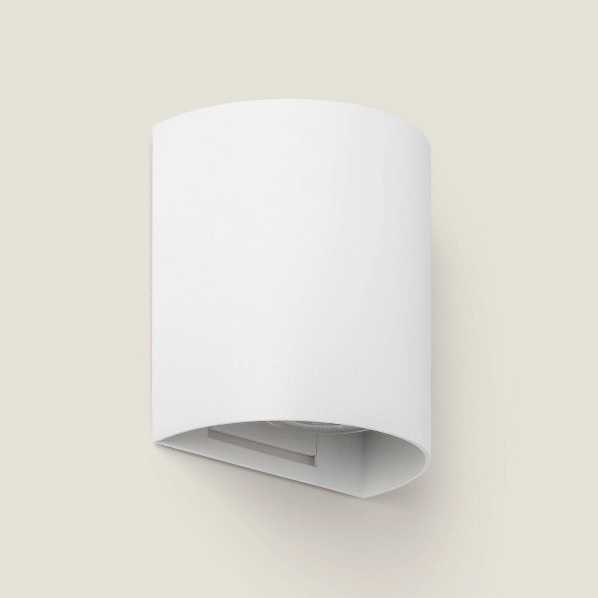 Wandlamp goud 'Xenia' glad led lamp downlighter metaal gu10 led 10 cm