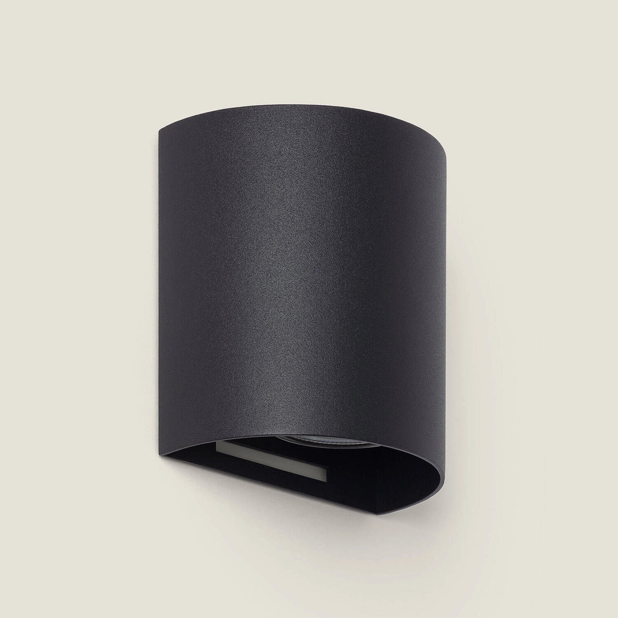 Wandlamp goud 'Xenia' glad led lamp downlighter metaal gu10 led 10 cm