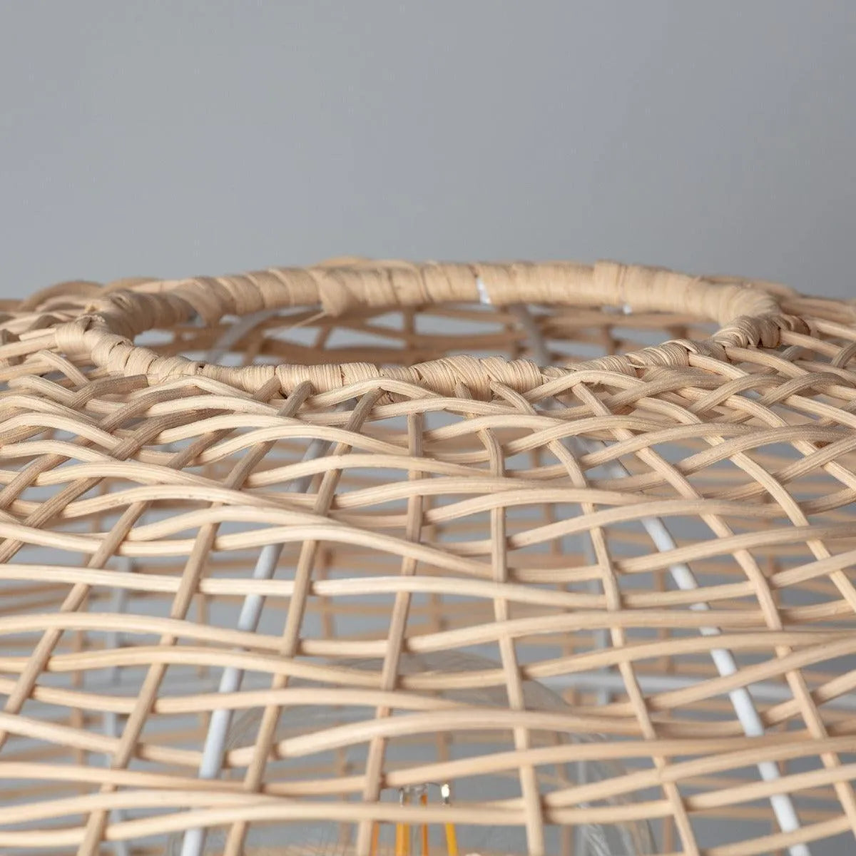 Staande lamp hout modern e27 fitting hoek