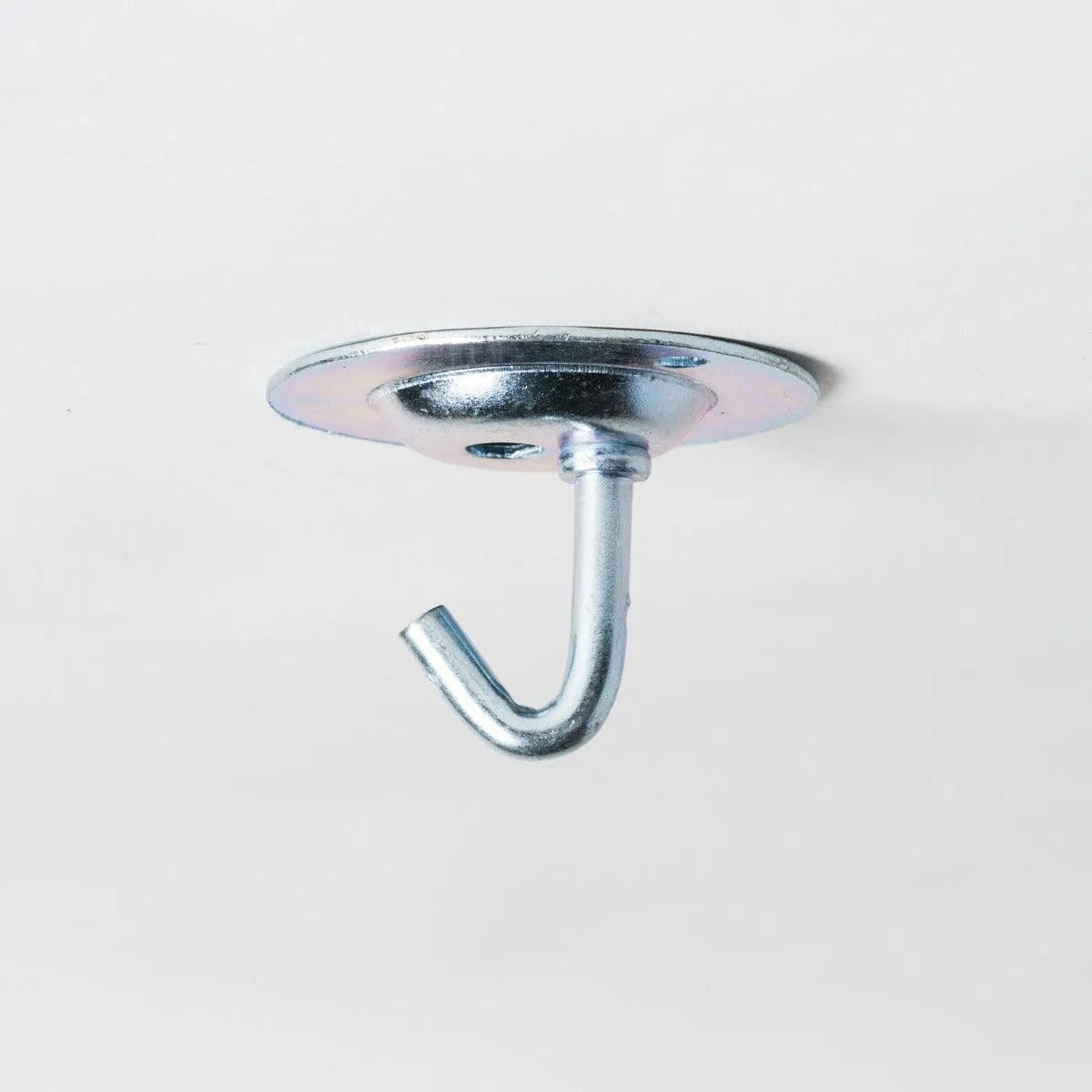Plafondhaak zilver voor het ophangen van lamp