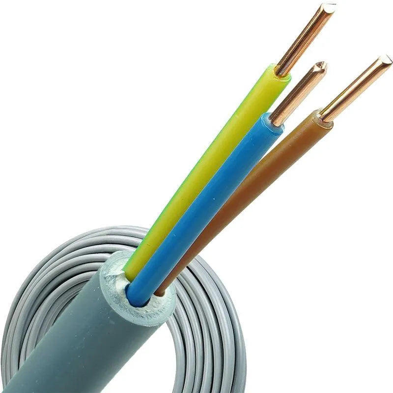 Buitenkabel YMvK 3x 2.5mm 25 meter - FOIR