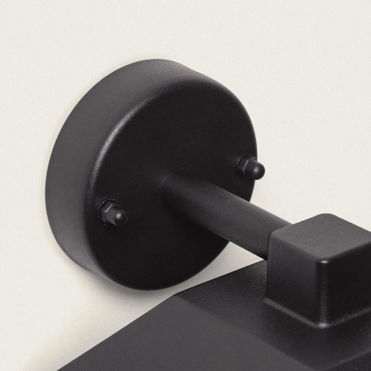 Buitenlamp zwart glas e27 fitting 'Selene' down voordeur metaal - FOIR