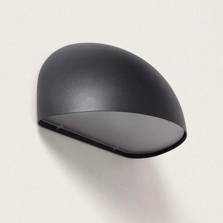 Buitenlamp zwart metaal e27 'Scorpus' gevelverlichting zwart 315mm - FOIR