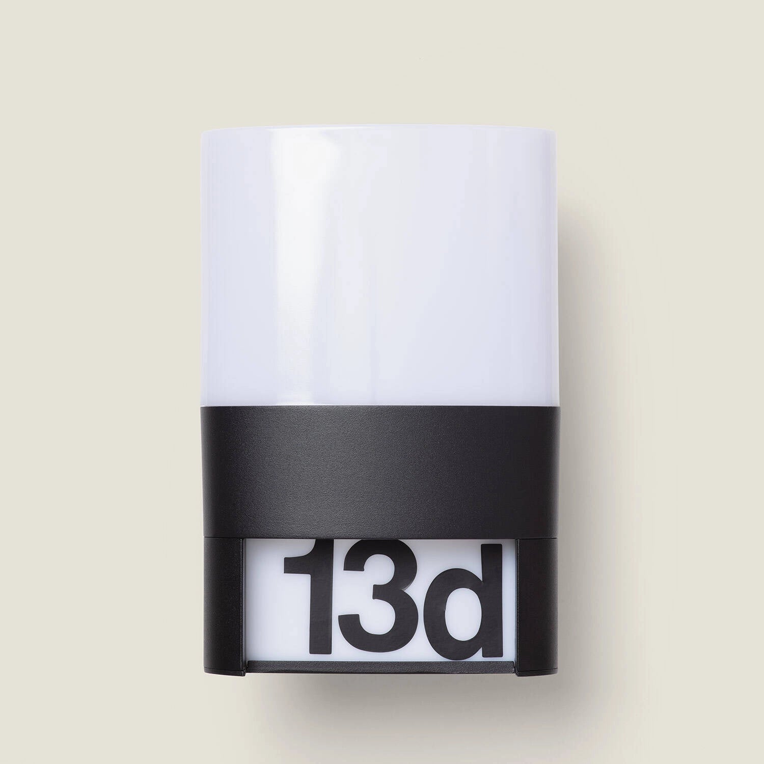 Buitenlamp met huisnummer 10W led metaal