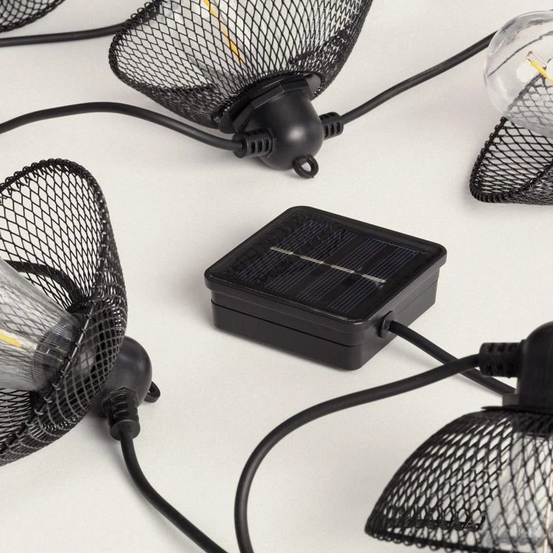 Lichtslinger zwart Solar zonne energie led 6.5 M