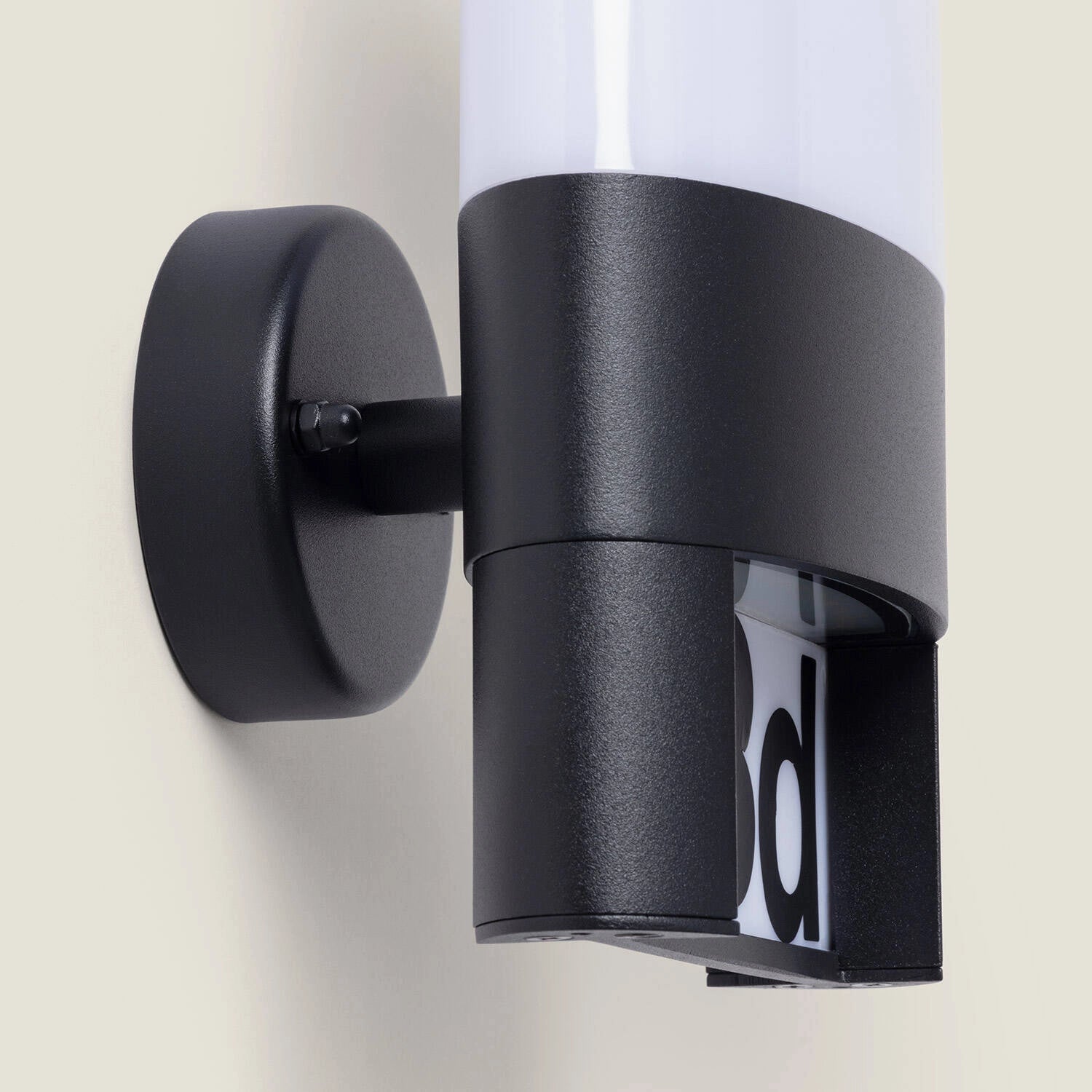 Buitenlamp met huisnummer 10W led metaal