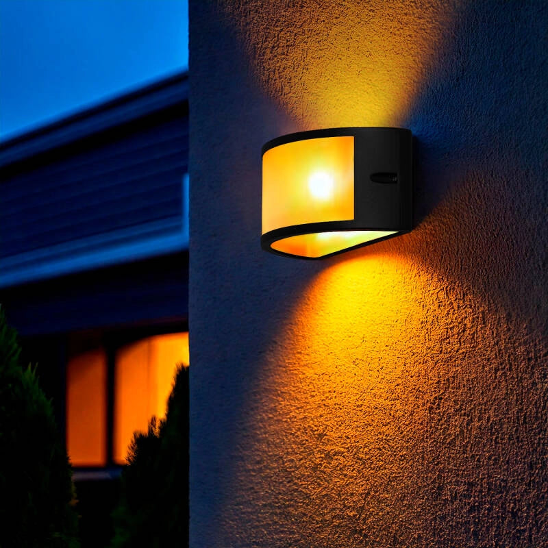 Buitenlamp voordeur Lore E27 open ontwerp 25 cm