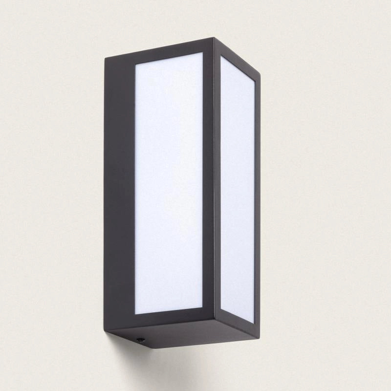 Buitenlamp opaal RVS zwart e27 32 cm
