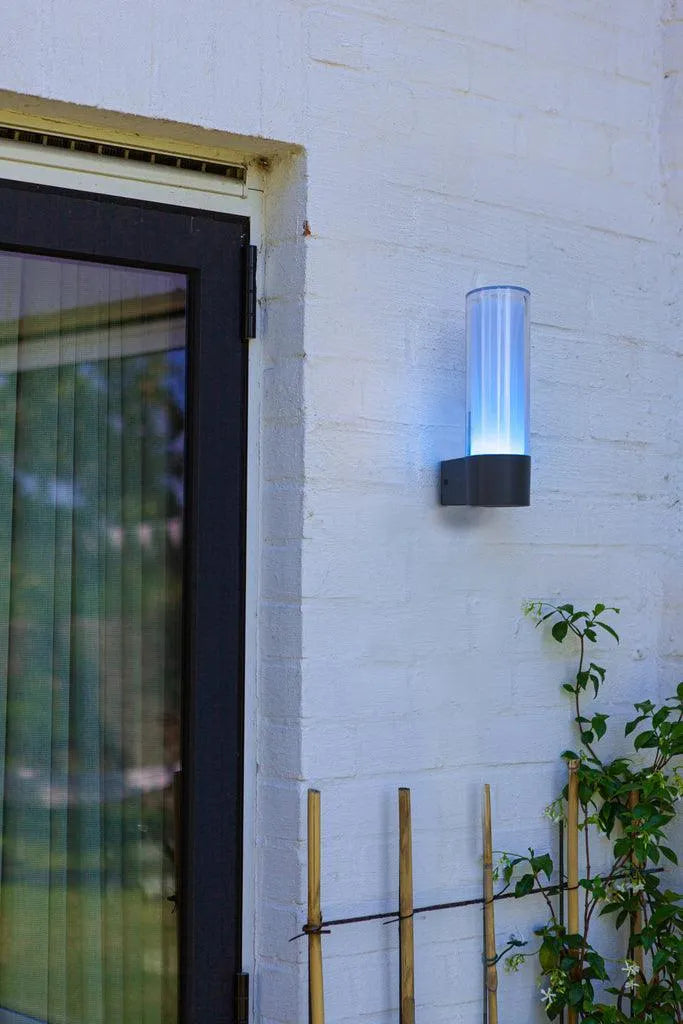 Buitenlamp smart RGB 'Dropa' voordeur lamp led lamp bluetooth - FOIR