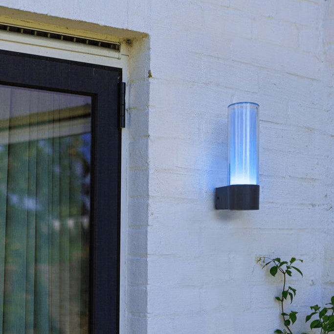 Buitenlamp smart RGB 'Dropa' voordeur lamp led lamp bluetooth - FOIR