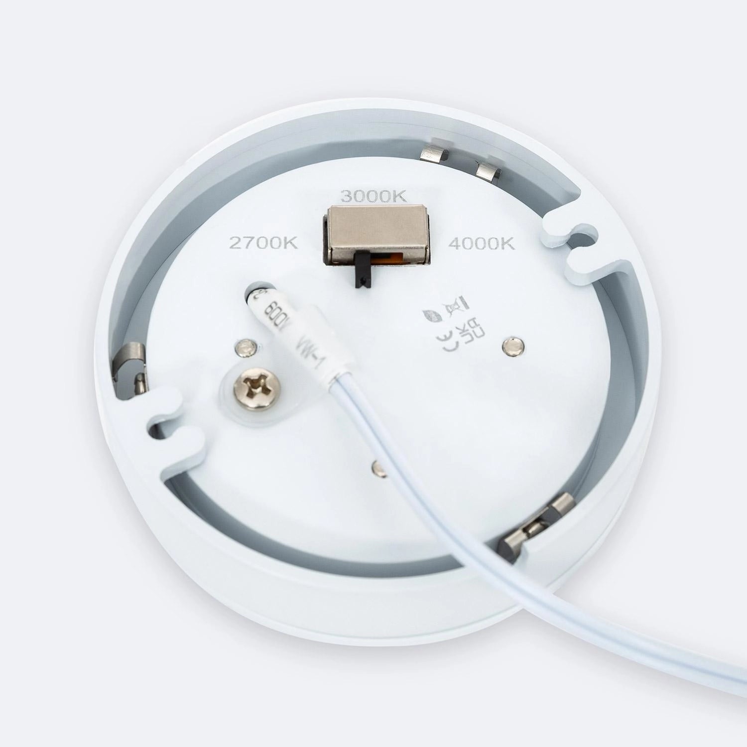 Opbouwspot 12V camper / boot / caravan wit kleur selecteerbaar 2700k - 3000k - 4000k