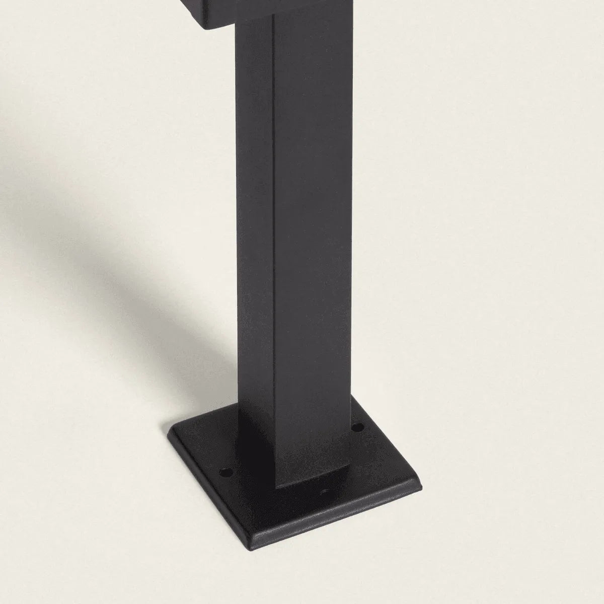 Staande buitenlamp zwart industrieel e27 fitting 50cm - FOIR