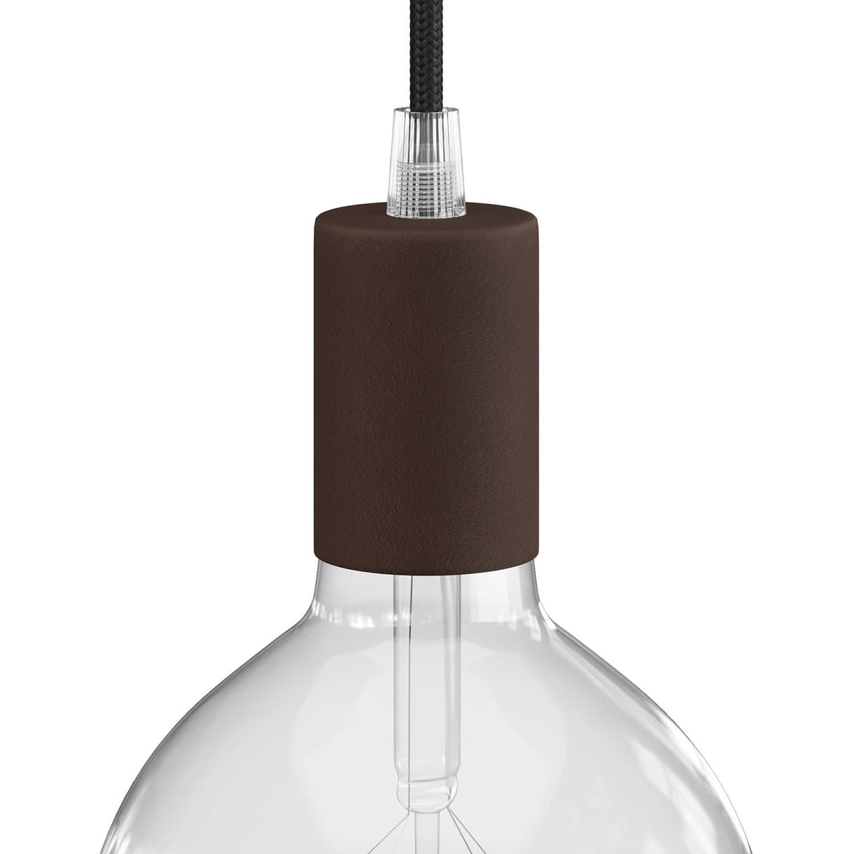 Fitting e27 rond vlak met trekontlaster