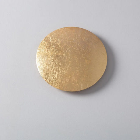 Wandlamp goud 'Ayla' groot rond led 18W modern 26 cm - FOIR