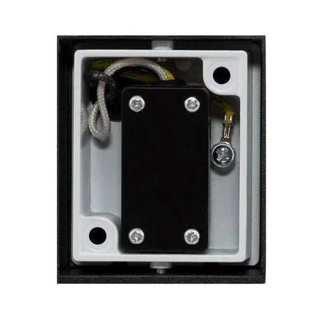 Buitenlamp down spot downlighter 'Gaia' buitenlamp zilver GU10 IP44 90mm - FOIR