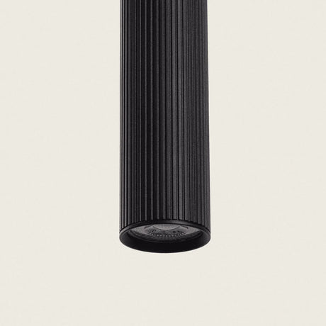 Hanglamp eettafel 'Robin' zwart gu10 led lamp 4 spots - FOIR