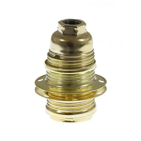 Messing E14 fitting lamp houder met lampenkap ringen 28mm - FOIR