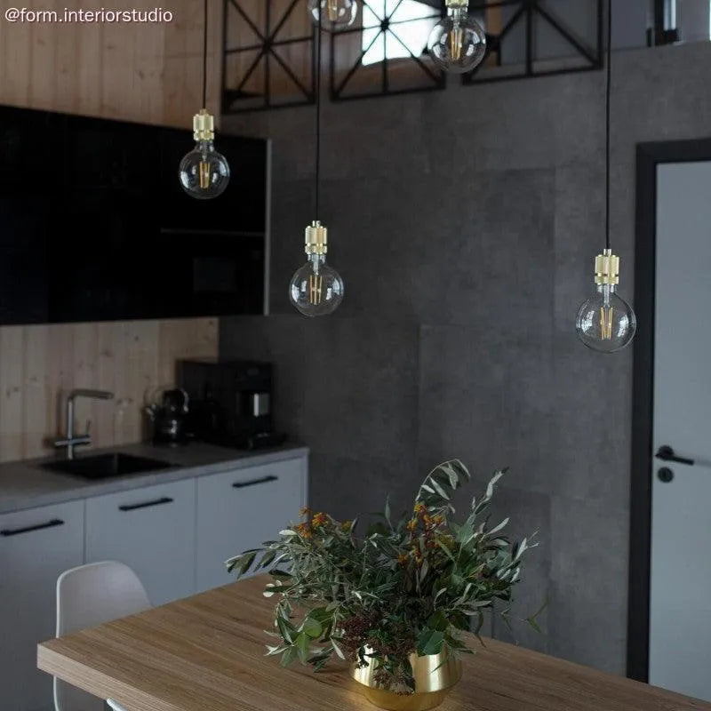 Design fitting lamp maken e27 gefreesd design