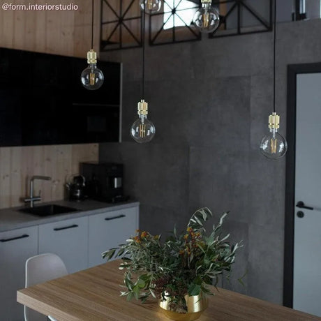 Design fitting lamp maken e27 gefreesd design