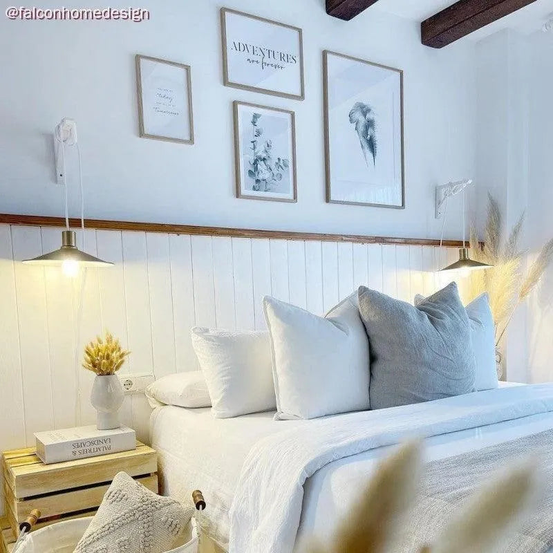 Fitting lamp zilver E27 glad ontwerp met lampenkap ring - FOIR