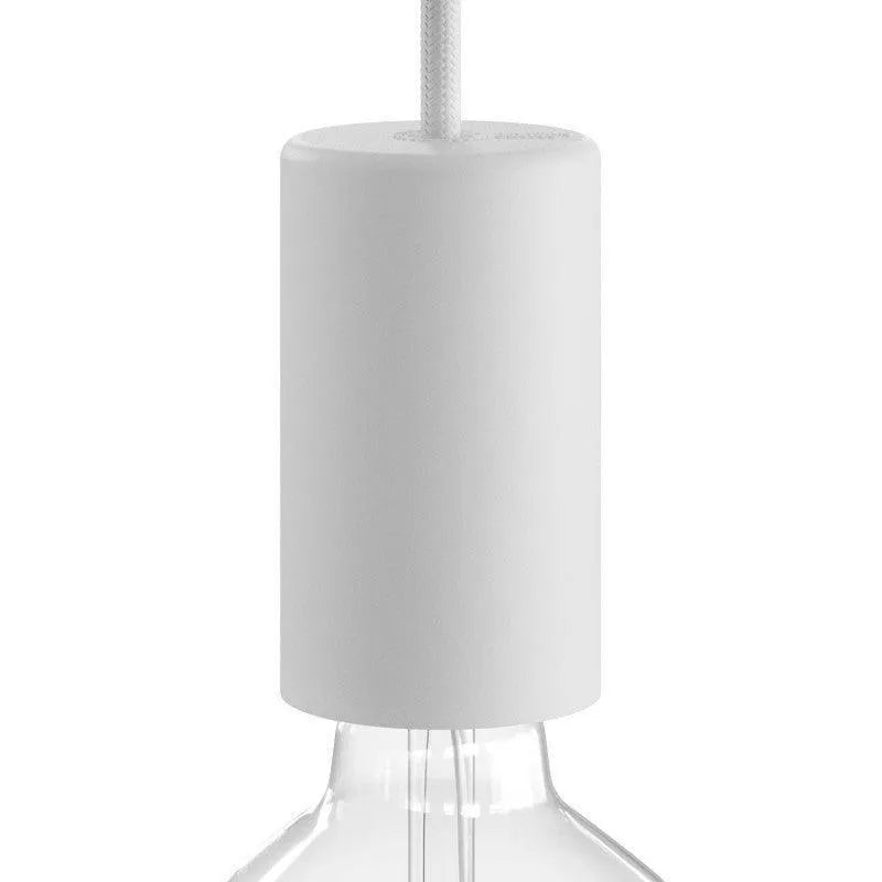 Fitting voor buiten wit rond ip65 met gladde afwerking siliconen - FOIR