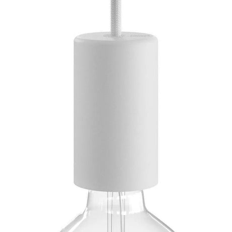 Fitting voor buiten wit rond ip65 met gladde afwerking siliconen - FOIR