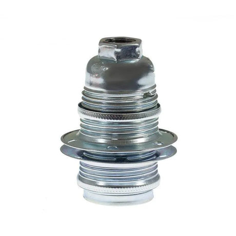 Fitting lamp zilver e14 kleine fitting schroef