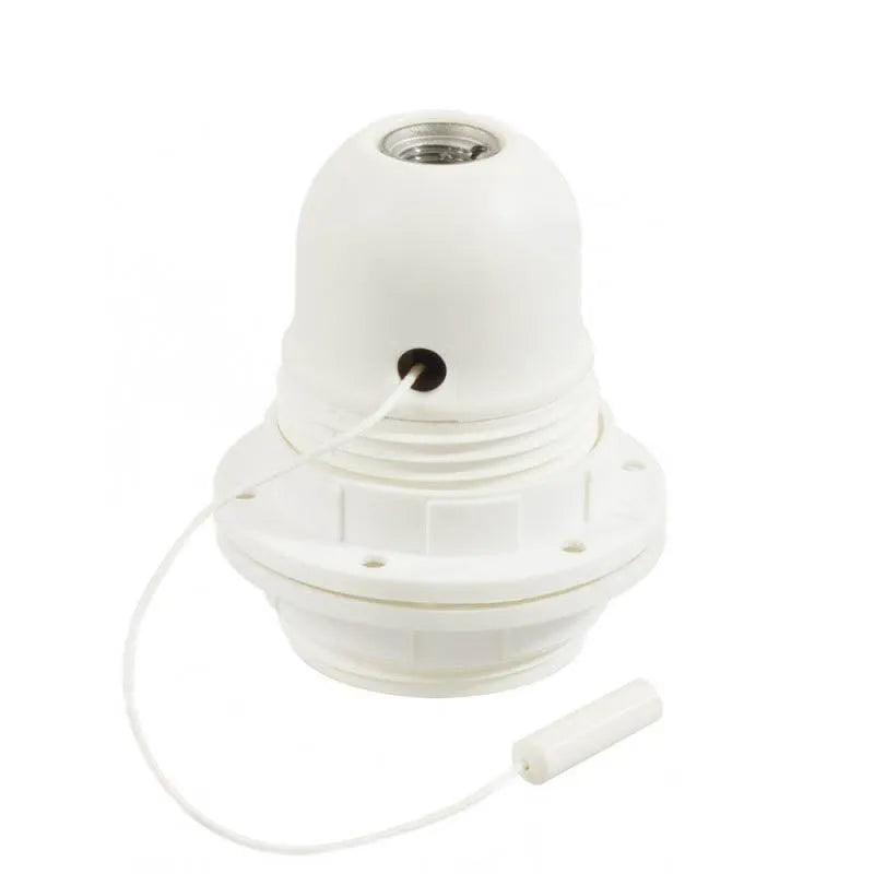 Fitting wit E27 trekschakelaar met fitting ringen - FOIR