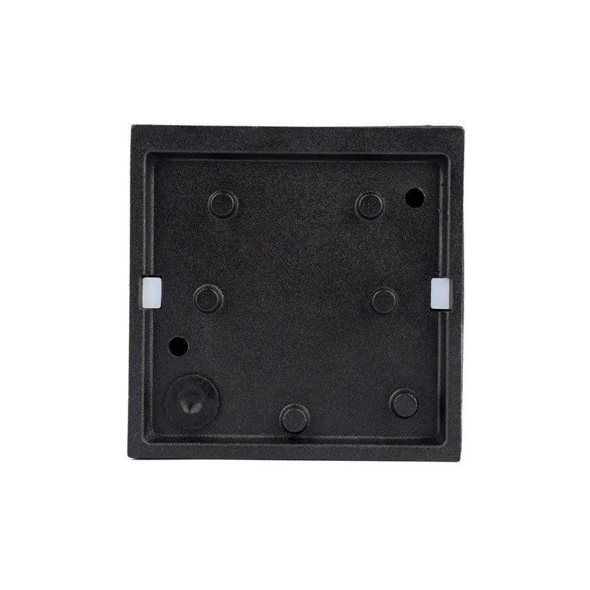 Downlighter zwart led lamp Antraciet zwart wandlamp modern 3W