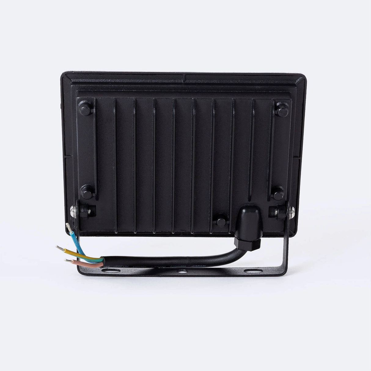 Breedstraler warm wit 2700k 30W zwart