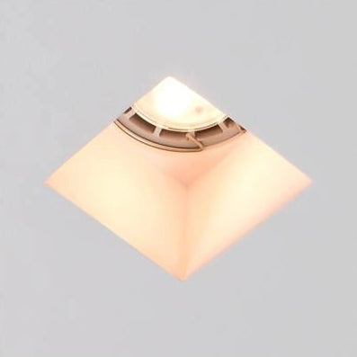 Inbouwspot gips vierkant GU10 inbouwspot