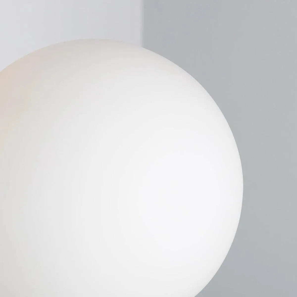 Minimalistische wandlamp hout met opaalglas G9 fitting 'Eline' - FOIR