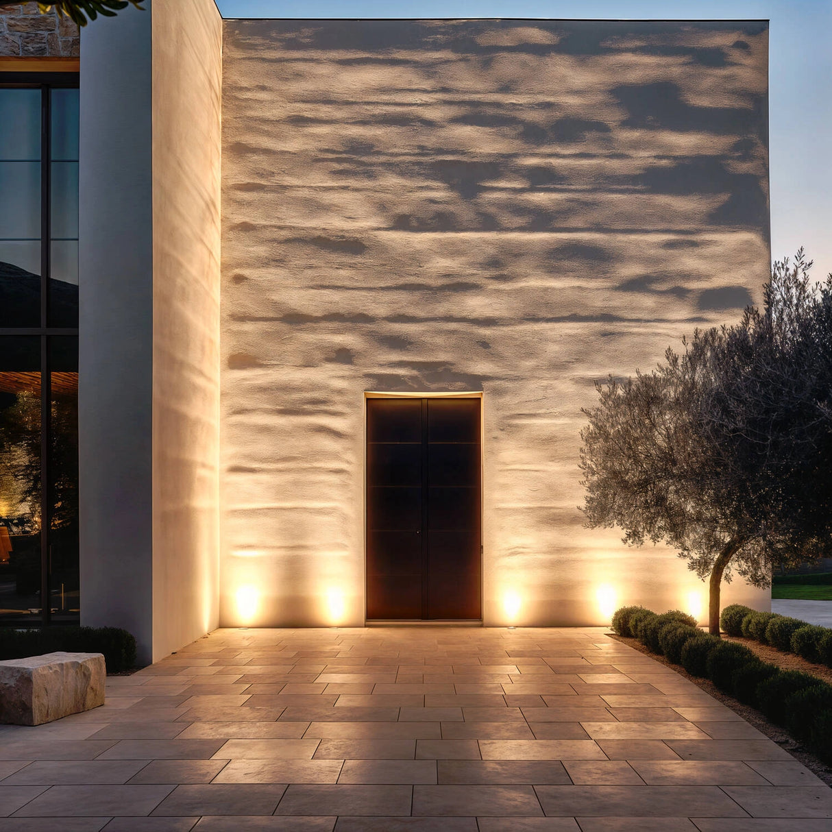 Grondspot Rond 7W zilver 2700K 'Ford' led