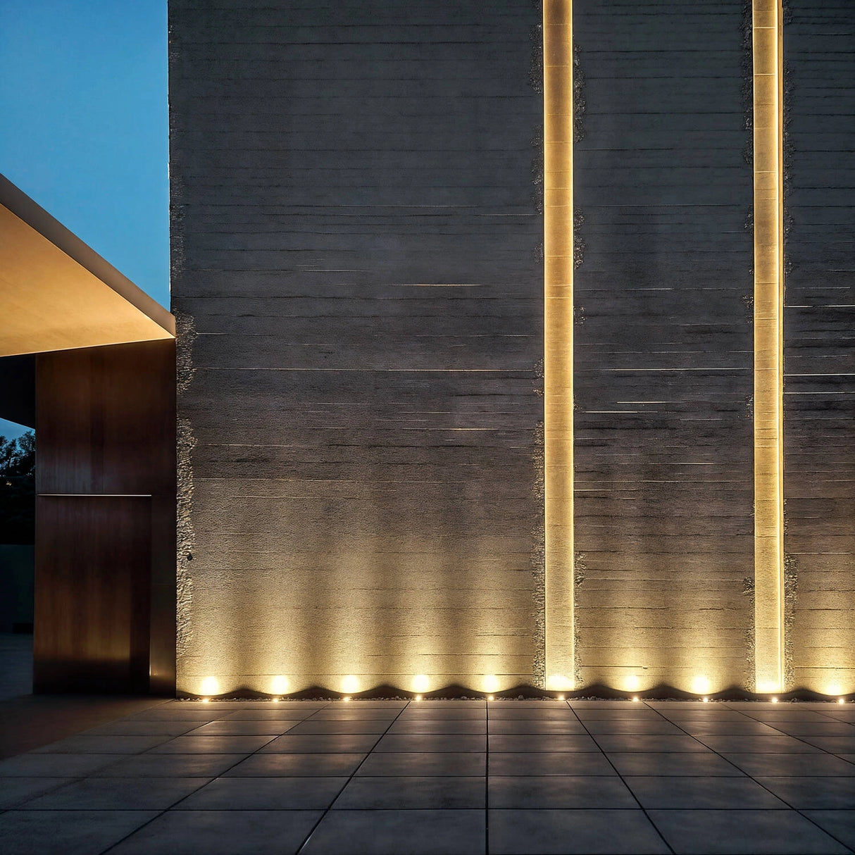 Grondspot Rond 12W zilver 2700K 'Ford' led 230v