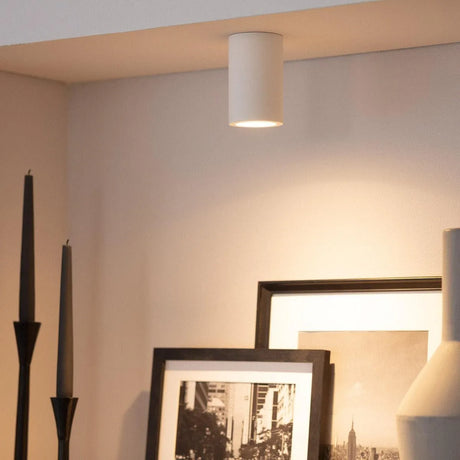 opbouwspot wit rond led lamp gu10