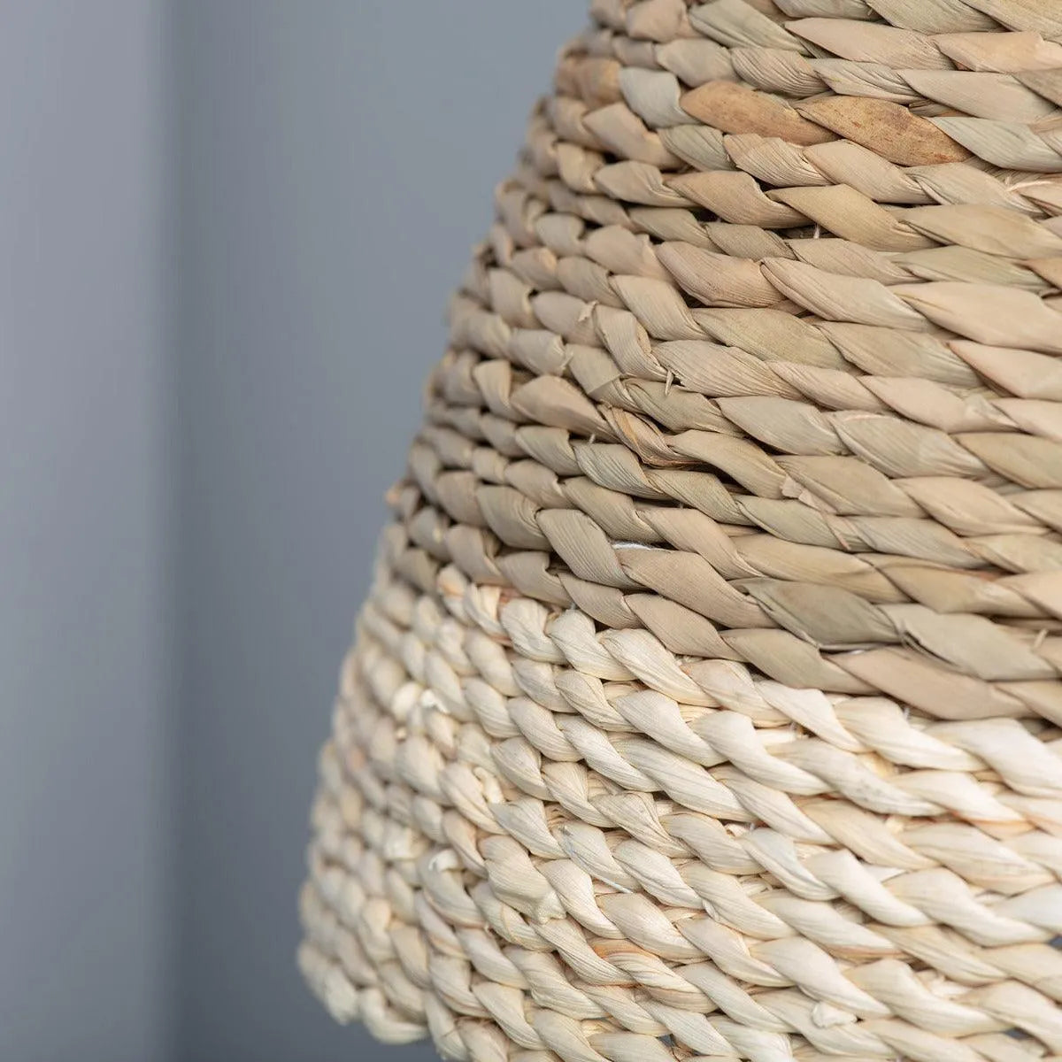 Hanglamp modern 'Kapu' modern e27 fitting gevlochten groot 400mm - FOIR