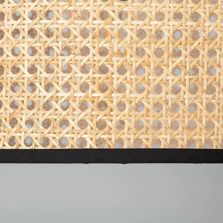 Rotan gevlochten hanglamp e27 fitting rond 380mm