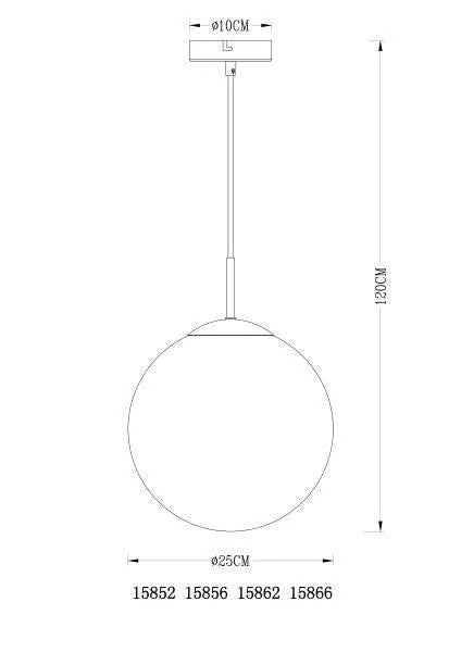 E27 fitting glas goud modern