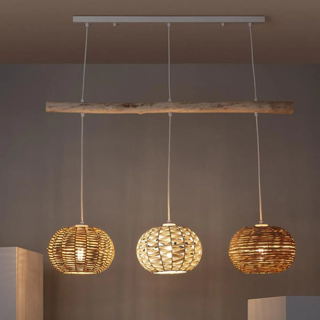 houten balk met lampen led lamp e27 fitting