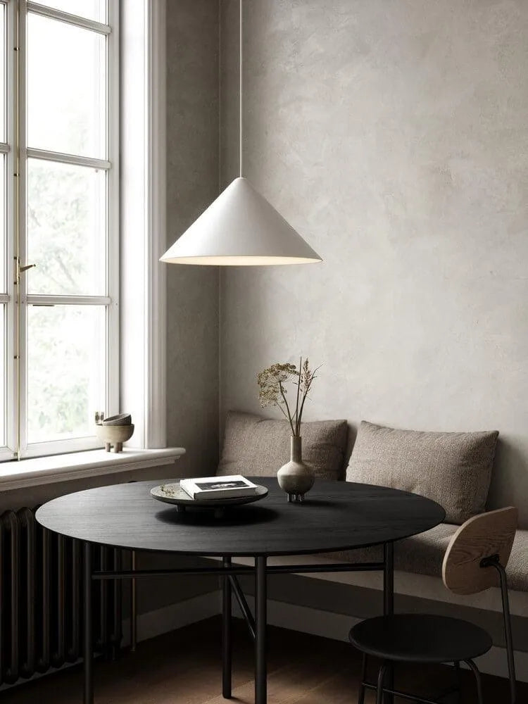 Hanglamp wit rond e27 fitting design lamp groot