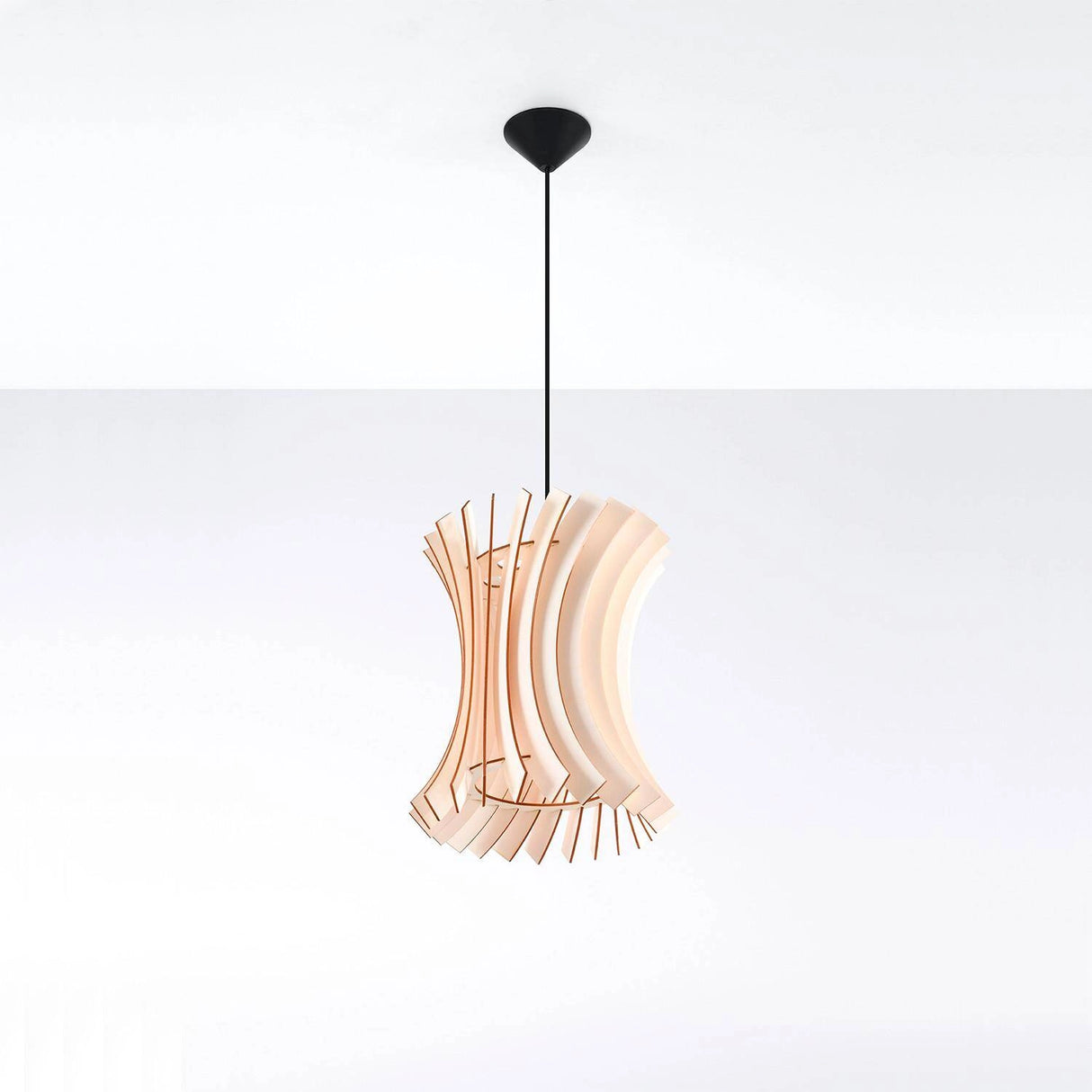 Hanglamp Hout Ariane e27 fitting 30 cm