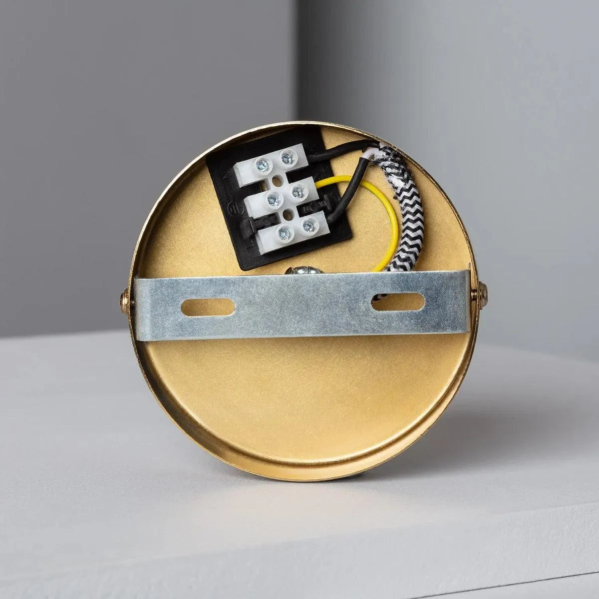 Klassieke hanglamp goud met glazen kap E27 fitting 'Laurie' 24 cm - FOIR